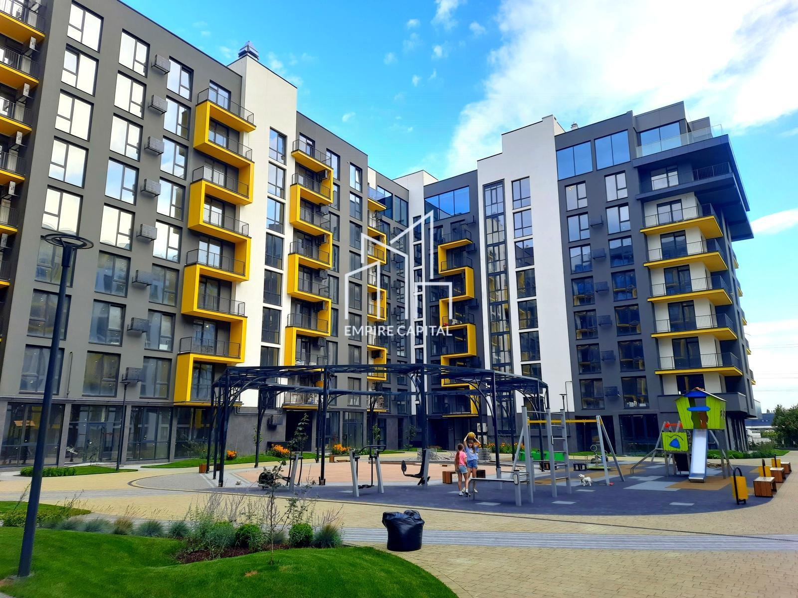 4-кімнатна у ЖК AUROOM SUNRISE 2 | 126 м² | Камін | Вид на місто |