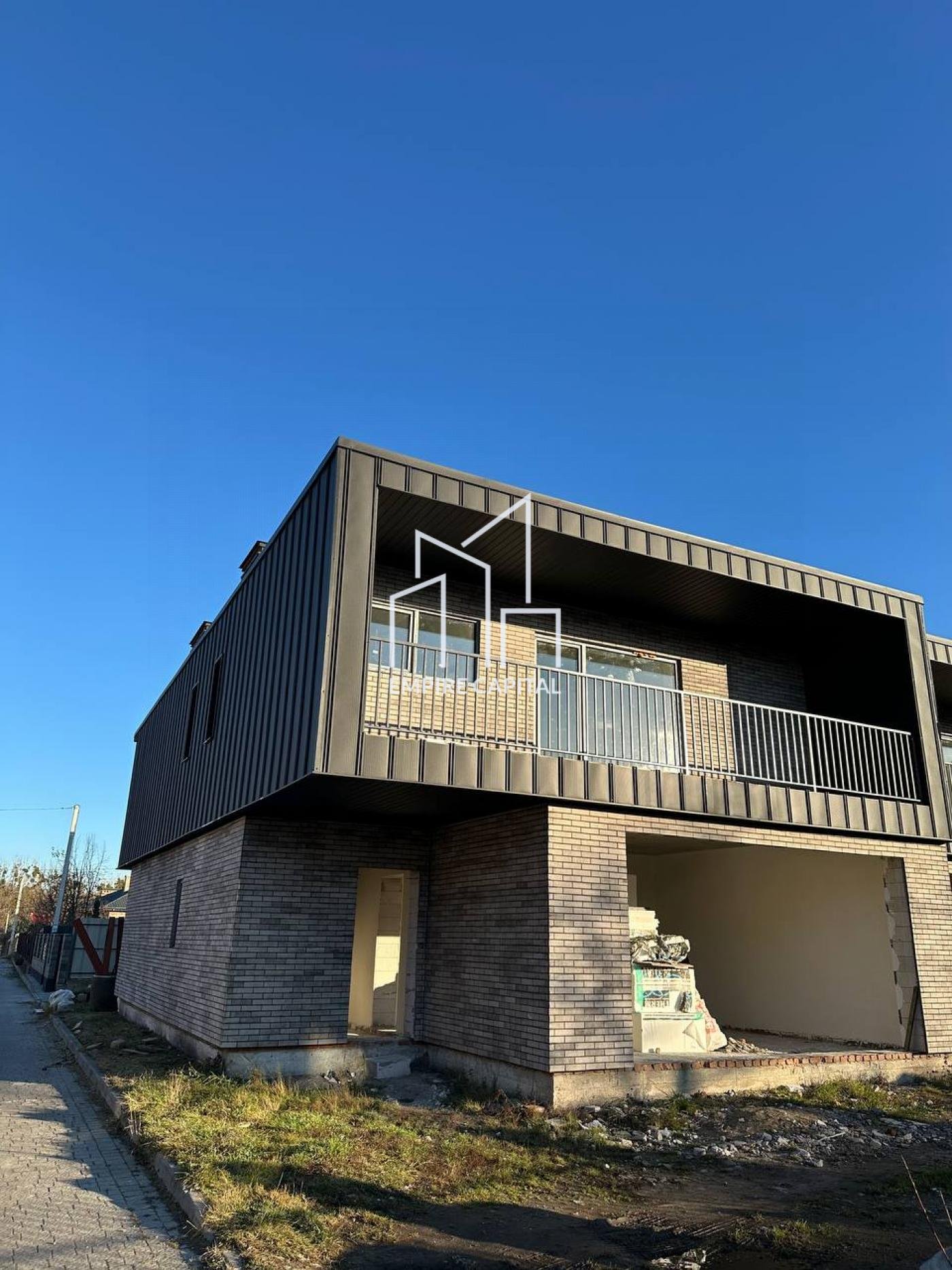 Без комісії Сучасний котедж біля Львова|Клінкерний фасад|2 сотки землі