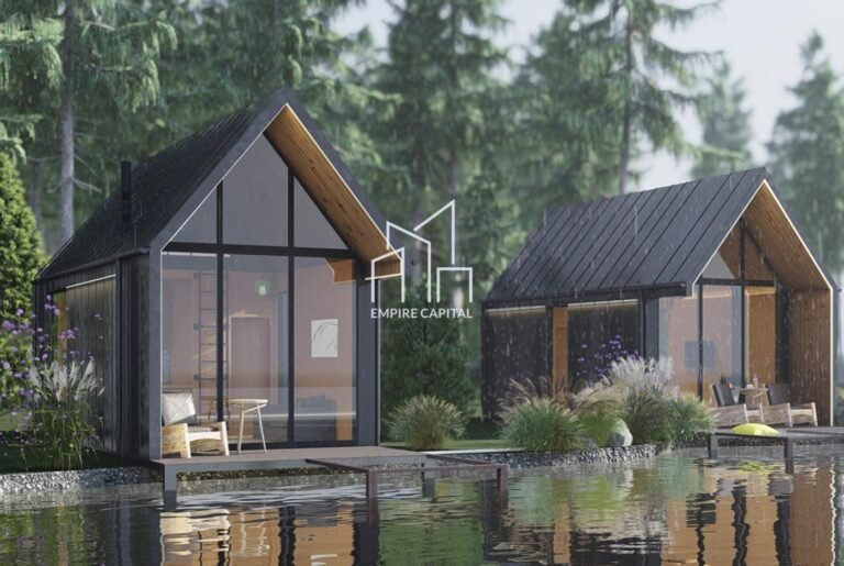 Без комісії Інвест-будинок “Атланта” 32 м² | Камін, 4 спальні місця