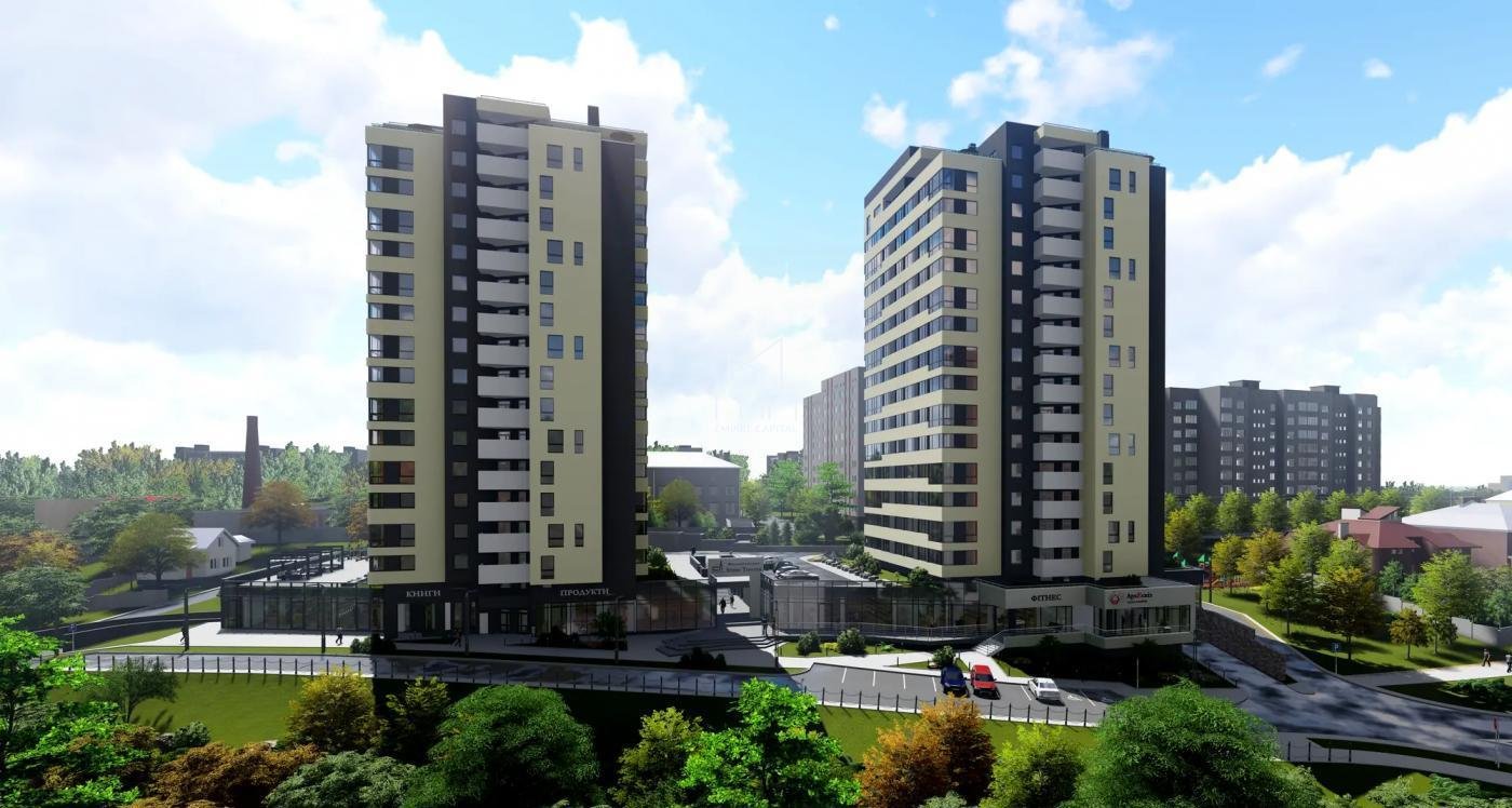 Продаж 1-к квартири ЖК Strim Towers, 47.05 м²